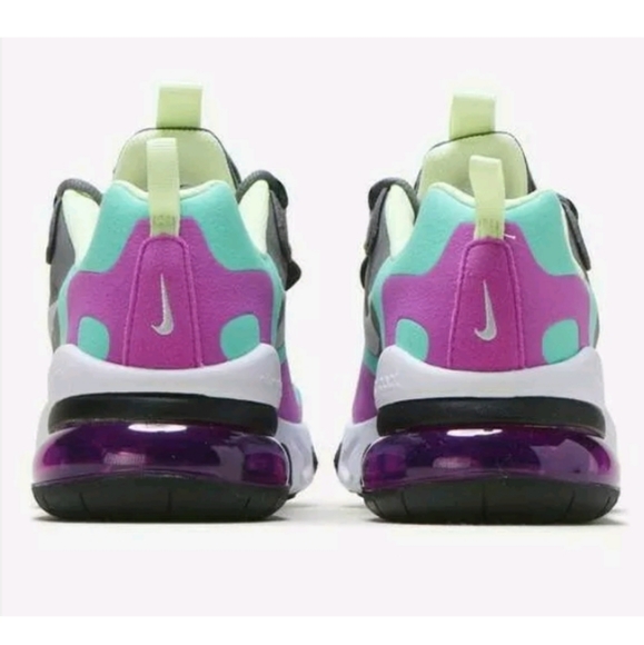 Nike Air Max 270 React Gunsmoke Green violet - Picture 4 of 7